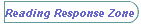 Reading Response Zone