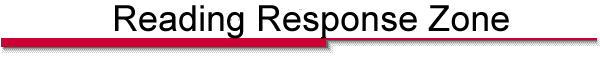Reading Response Zone